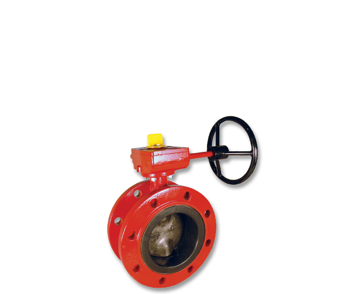 Fire protection butterfly valves