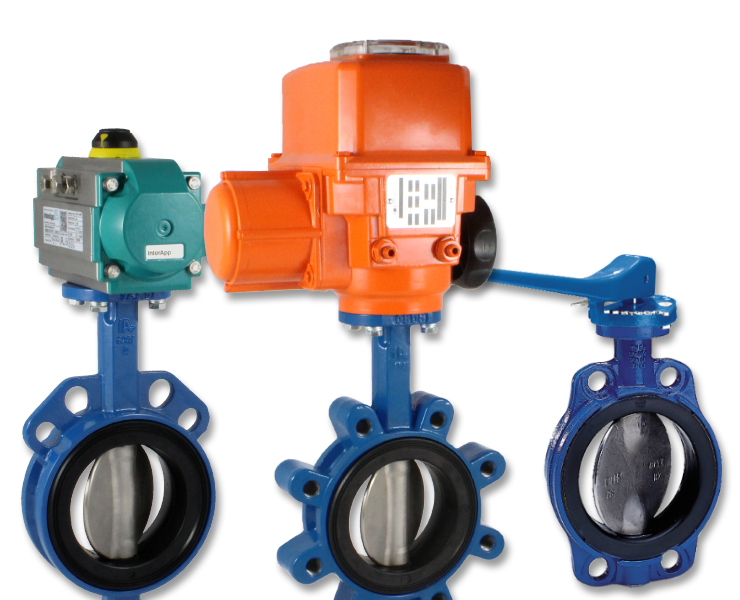Wastewater butterfly valves