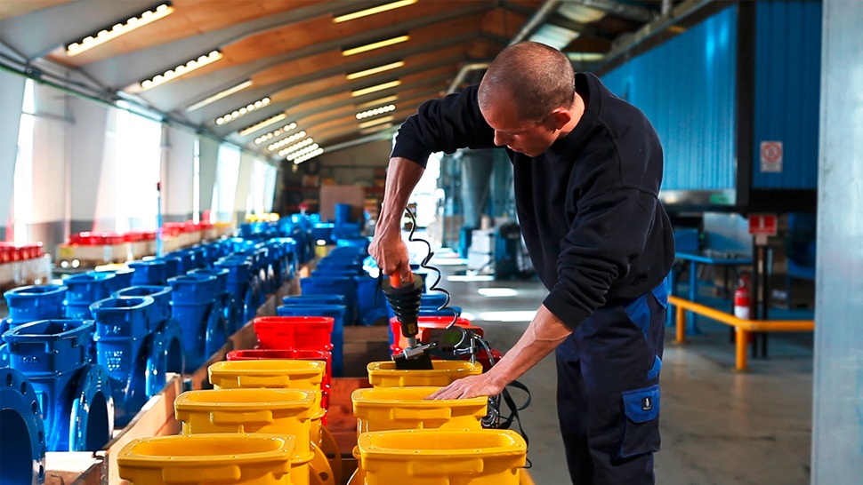 Control check of AVK valves